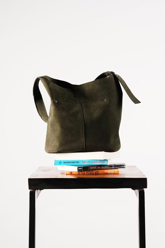 Forest Suede Bag