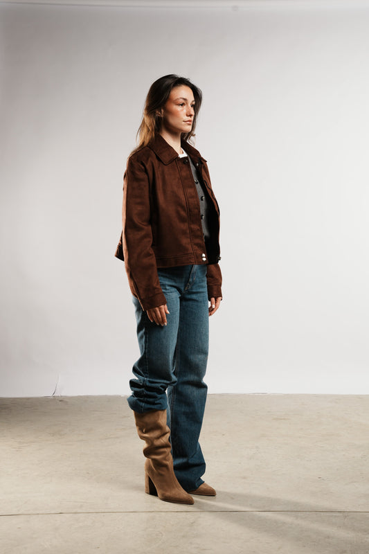 Cocoa Suede Jacket
