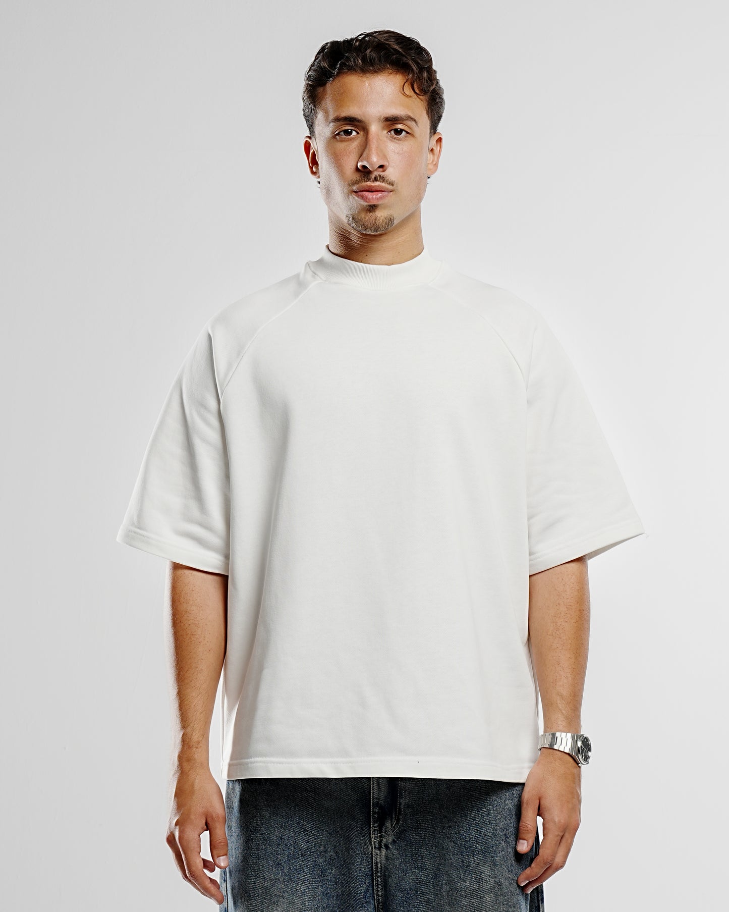 Men's White Signature Oversized Tee