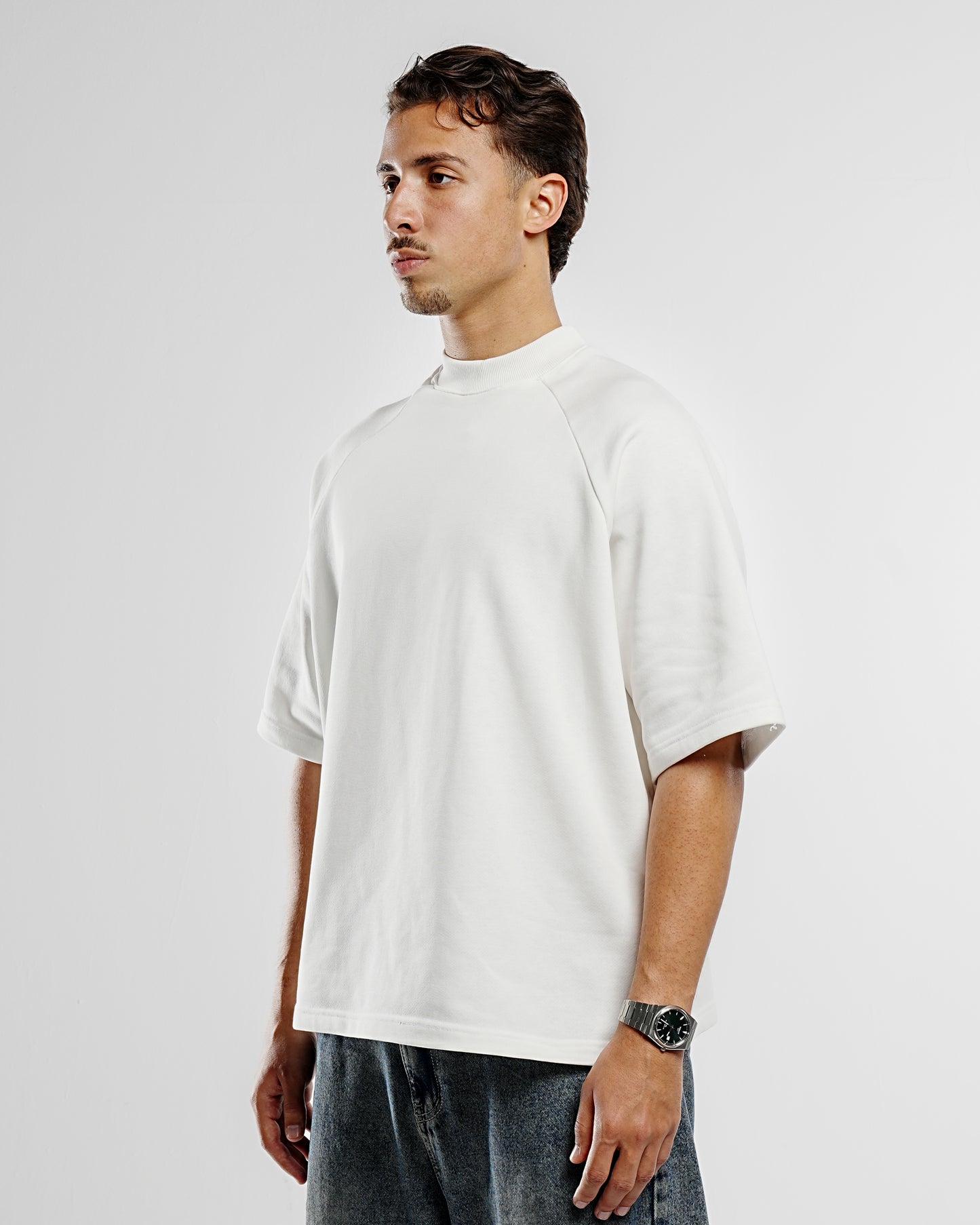 Men's White Signature Oversized Tee