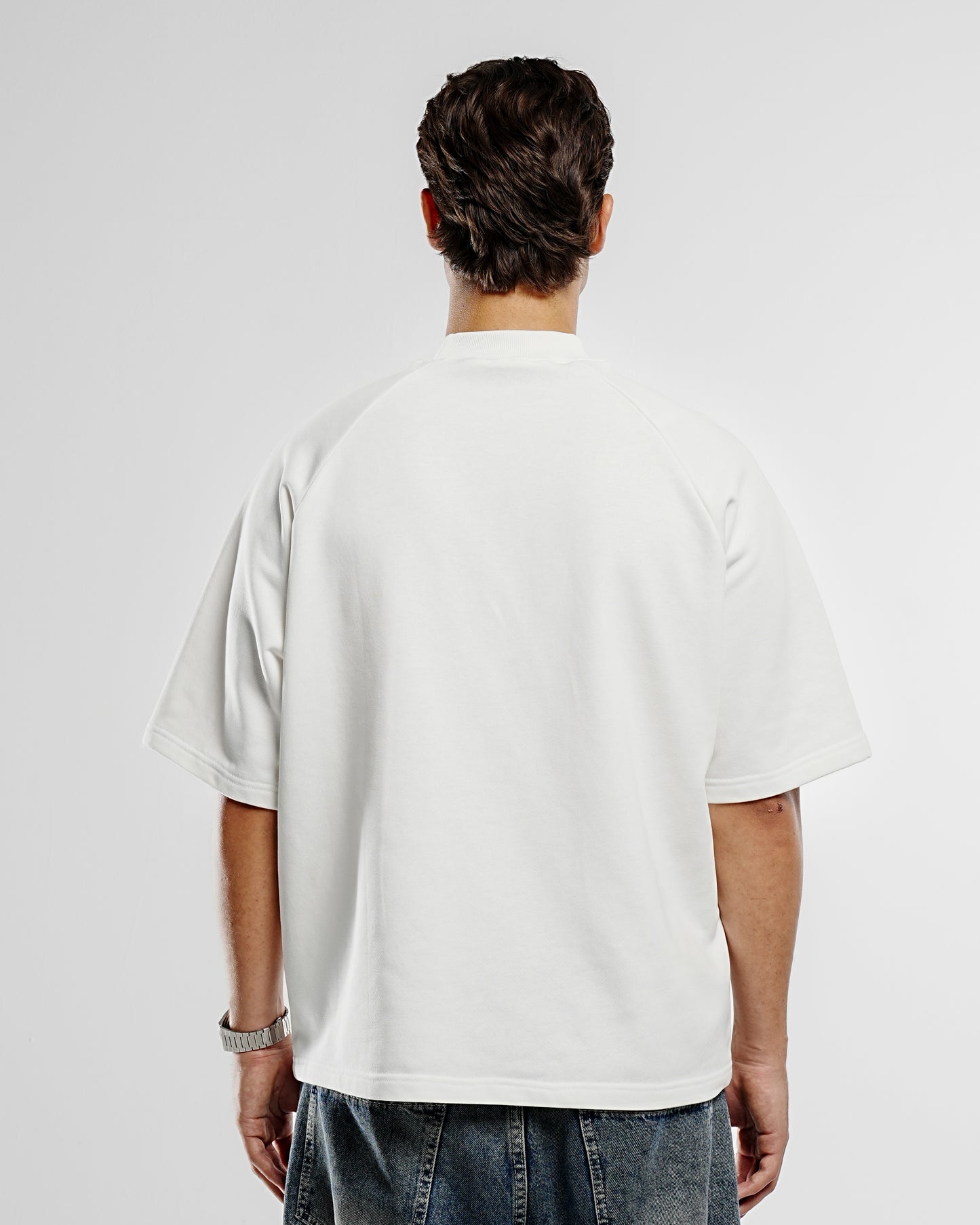 Men's White Signature Oversized Tee