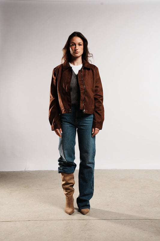 Cocoa Suede Jacket