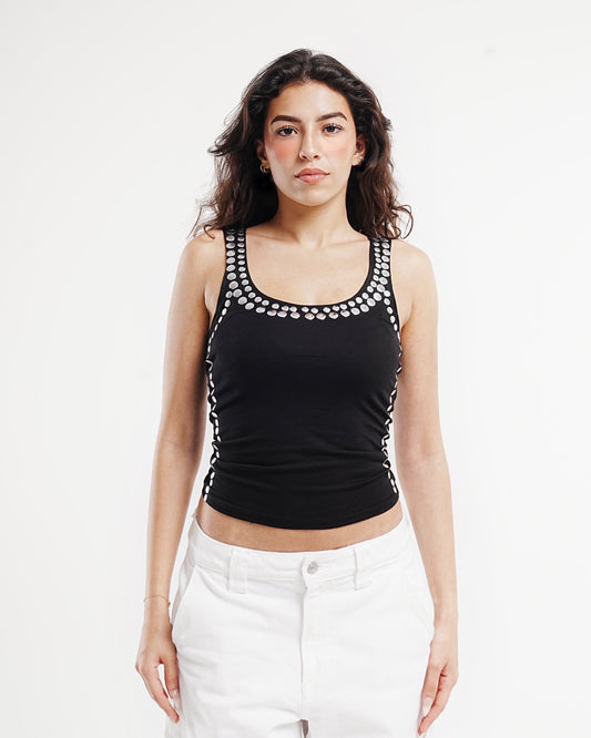 Midnight Stud Top