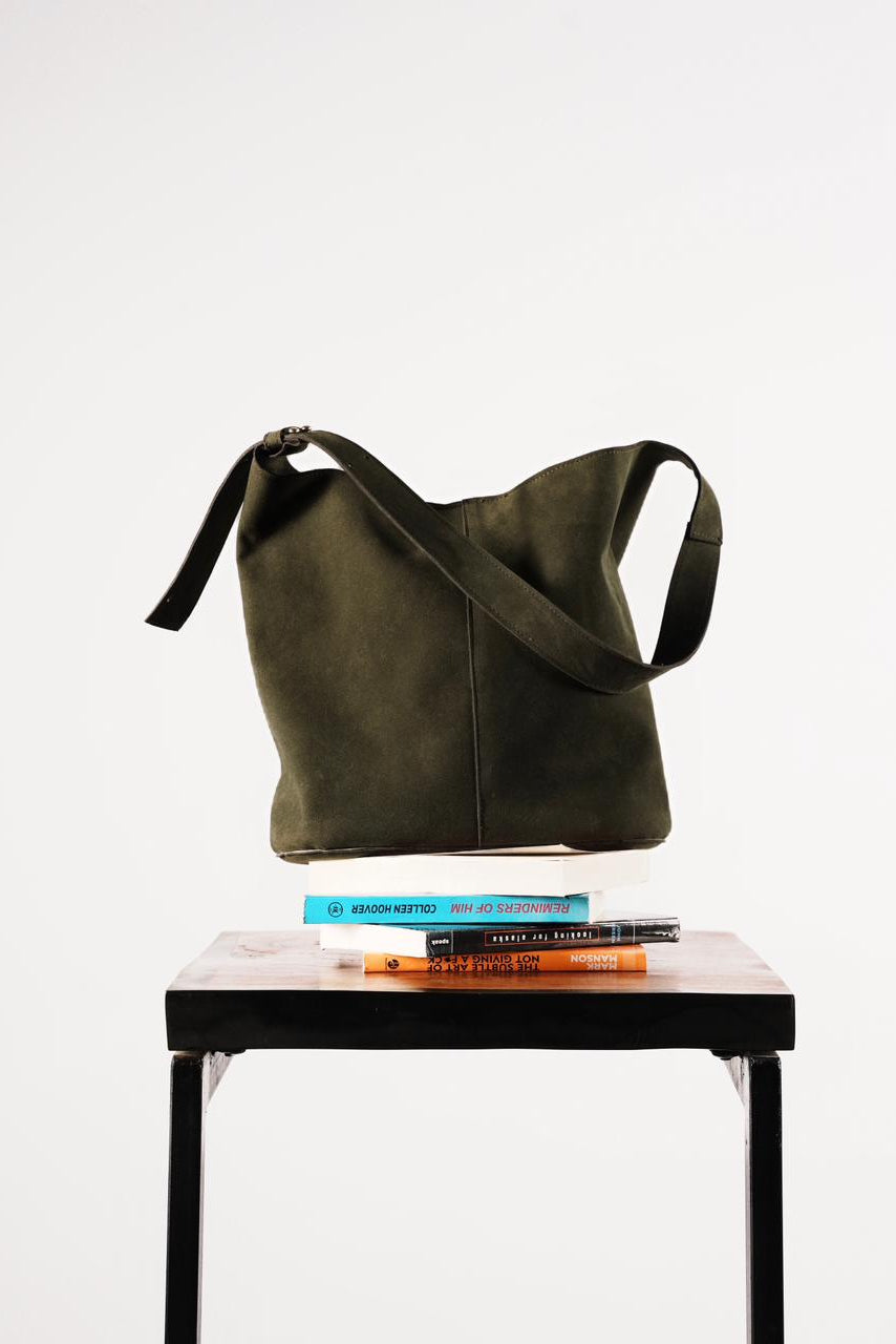 Suede bag bundle