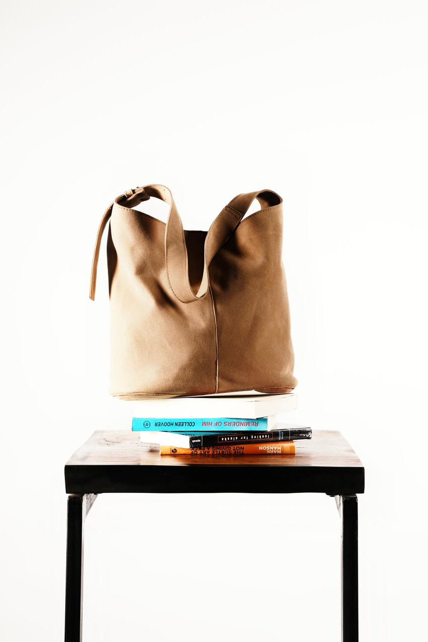 Suede bag bundle