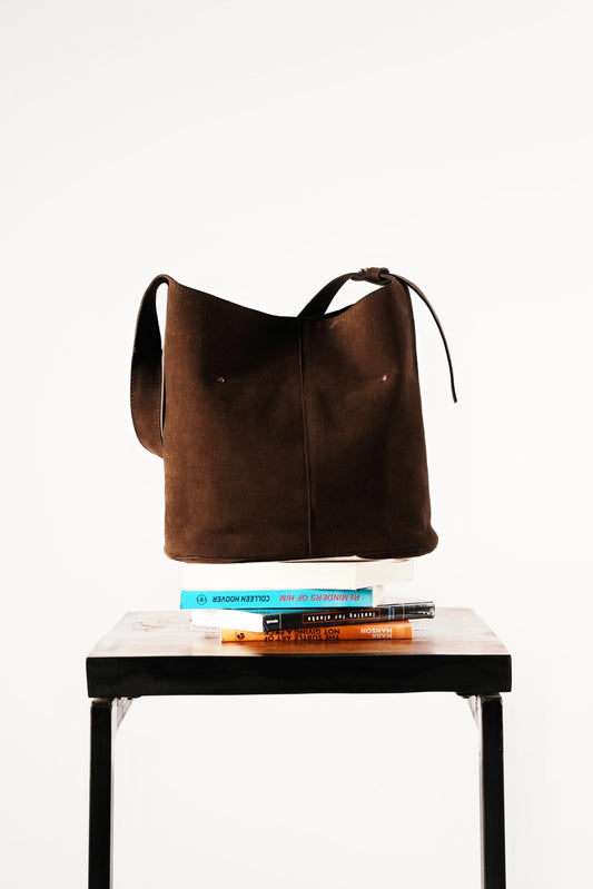 Cocoa Suede Bag